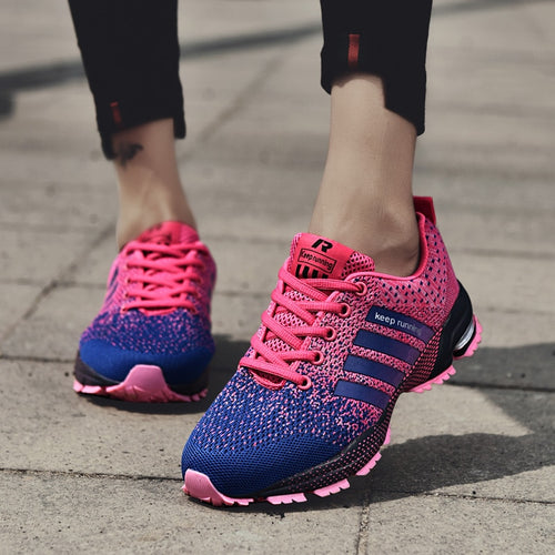 2019 Spring Summer Running Shoes for Women Mesh Air Female Sport Shoes Woman Sneakers Breathable Lace-Up chaussure femme