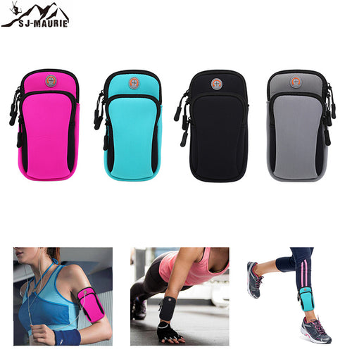 Sports Accessoires Fitness Running Mobile-phone-arm-bag for IPhone X 8 8P / 7/8/6/X Samsung S9 S8 Plus Sport Accessories