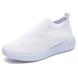 2019 New Women Running Shoes Sneakers Knit Sock Sport shoes Athletic Breathable Trainers slip on basket femme black zapatillas