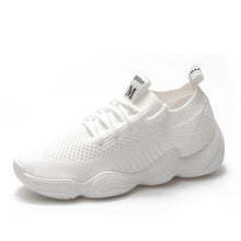 Load image into Gallery viewer, Women's Sneakers Mesh Breathable Pink Woman Fitness shoes Lace-up Lightweight Black Women Running Shoes size 35-40 802s